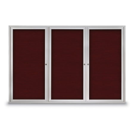 United Visual Products Letterboard, Burgundy/Satin UV1166DSD3036-SATIN-BURGUN